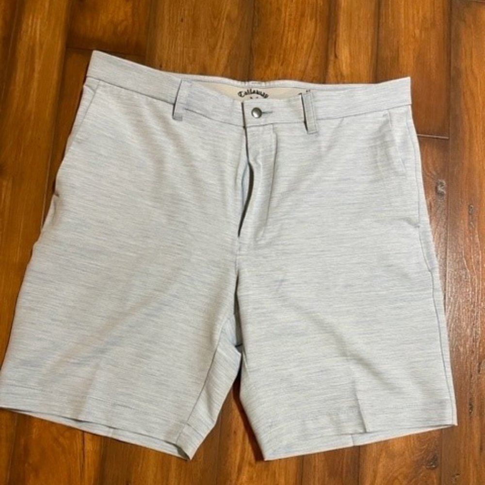 Men's Callaway Golf Shorts - Size 36 - light blue